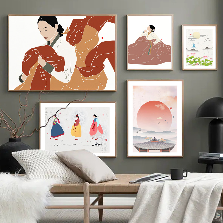 Korean Style Boho Hanbok Girl  - Korean Arts And Lifestyle recension och pris