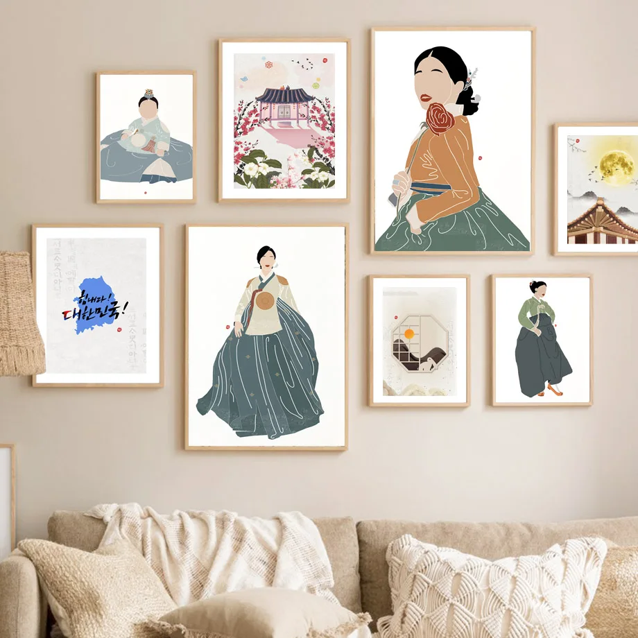 Korean Style Boho Hanbok Girl  - Korean Arts And Lifestyle recension och pris